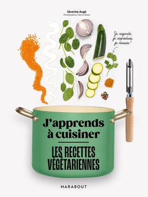 cover image of Les recettes veggie